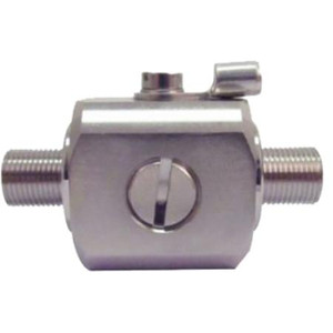 WILSONPRO Lightning Protector 0-3 GHz, replaceable gas capsule, 75 Ohm, .2dB insertion loss, F Female connectors