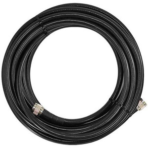 SURECALL 50' SC-400 Jumper. Made of SC-400 cable with N Male connectors on both ends. Black jacket.