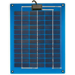 SAMLEX SunCharger Portable Solar Panel. Poly-crystalline, 9.5 Watts, 36 cells in series in one string. Output: 21.5 VDC Max Output Current: 0.56 A