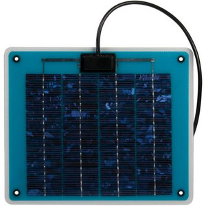 SAMLEX SunCharger Portable Solar Panel. Poly-crystalline, 4.8 Watts, 34 cells in series in one string. Output: 20.2 VDC Max Output Current: 0.30 A