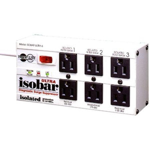 TRIPP LITE 8 outlets, 25-ft cord, 3840 joules, All metal housing Isobar Surge Suppressor