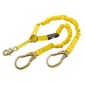 CAPTTAL SAFETY Shockwave 2 Lanyard with Flast Steel Hooks and D-Ring.