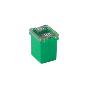 BUSSMANN Low-Profile FMX Fuses, 40 Amp Green in color. 5.5mm blade centers 32 Volts
