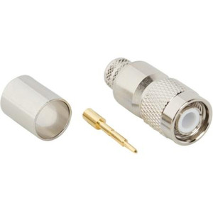 AMPHENOL RF Connector, TNC Straight Crimp Plug for LMR-400, 50 Ohm