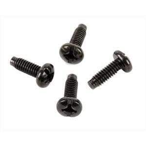 COMMSCOPE #12-24x1/2" Mounting Screw kit. Pack of 30. Steel, black.