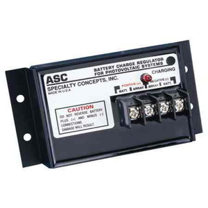 Ameresco Solar 24 volt 16 amp ASC solar charge controller with 16 amp load control with low voltage disconnect.