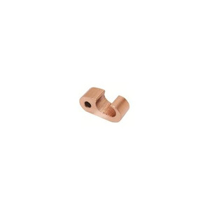 BURNDY compression ground rod connector. #8 SOLID-#6 SOLID to 1/2"-5/8" copper- clad,stainless or galvanized rod. Tin-Hot Dipped.