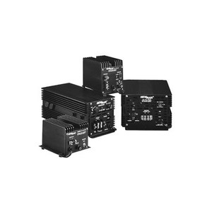 NEWMAR heavy duty power supply.18 amps continuous, 18 amps ICS. 115-220VAC 24.5VDC. 16.7x4.6x6"