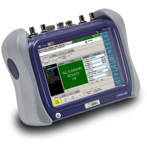 JDSU - TB5800 Handheld Network Tester. Dual Port Gig E Package. Field upgradeable option are available for purchase separately.