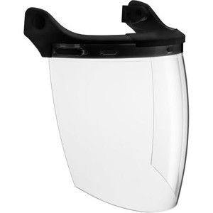 PETZL Vizen Eye shield with electrical protection for VERTEX and ALVEO helmets. VIZEN face shield should be used when there is risk of electric arc.