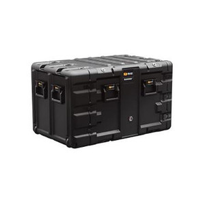 PELICAN Pelican Blackbox 9U, Watertight Case with Recessed Military Twist Latches and Molded-in rib designs for secure stacking and interlocking.