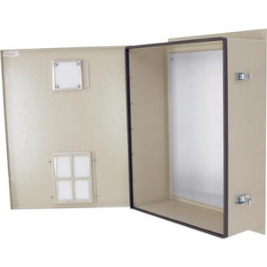 DDB UNLIMITED 45''H 30''W 10''D outdoor enclosure with vent louver and filter panel Drop ship only