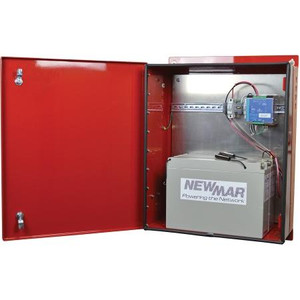 NEWMAR PE-24-240W-55AH NFPA Compliant Public Safety DAS battery backup 24 VDC, 240 Watts, 55 Ah max load 12 hour backup. Non-UL.