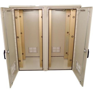 DDB UNLIMITED 78"H X 59"W X 42"D double bay outdoor enclosure Drop ship only