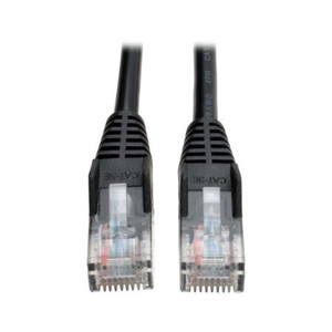 Cat5e 350MHz Patch Cable (RJ45 M/M) - Black, 6'