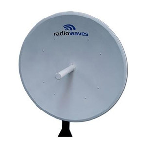 RADIOWAVES 1.9-2.3 GHz 4' dia. parabolic antenna. 27.5 dBi gain @ 2.40 GHz. Single polarization. N female connector.
