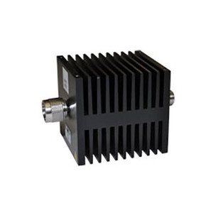 BIRD TECHNOGLOGIES 50-6A Series 50W 6GHz uni-directional RF attenuator w/ N male/female connectors. 30 dB attenuation.