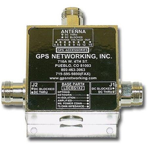 GPS NETWORKING GPS antenna splitter is a passive one input two output power divider designed specifically for the GPS L1, L2 & GLONASS carrier frequencies