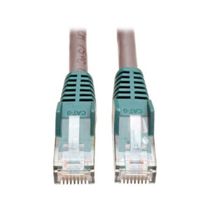 10' Cat6 Gigabit Cross-over Assembly RJ45 M/M Gray