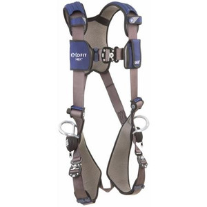 CAPITAL SAFETY X-Large Vest-style harness with PVC coated back and side D-rings.