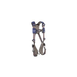 CAPITAL SAFETY ExoFit NEX Vest-Style Harness, Aluminum back D-ring, locking quick connect buckle leg straps, comfort padding (size Medium)