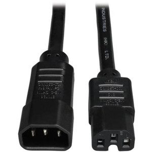 TRIPP LITE 10' AC Power Cord, C14 to C15, 14AWG 250V.