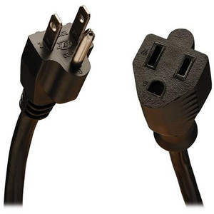 TRIPP LITE 10' Extension Cord, 5-15R to 5-15P 18AWG 10A 120V.