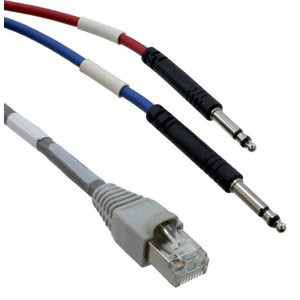 CABLES UNLIMTED 3' Dual Mini Bantam to RJ45 cable.