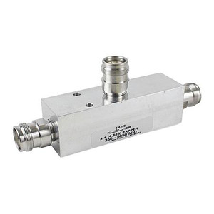 MICROLAB 350-5850 MHz 15dB tapper with -161dBc PIM rating. Output split ratio 30:1. 500 watts. 4.3-10 female connectors. IP67 rated.
