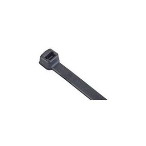 THOMAS AND BETTS Cable Tie, Black, 11.1 in length, 0.187 in width, Tensile Strength Rating 50 Pounds 100 PACK