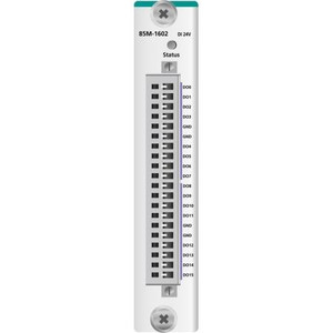 MOXA ioPAC 85xx I/O module, 16 DIs, 24 VDC sink/source type, -40 to 75C
