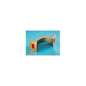 COMMSCOPE 90Deg E Plane Swept Bend for WR137, 5.85–8.2 GHz, with interface types CPR137G and CPR137G, 102mm x 102mm #NAME?