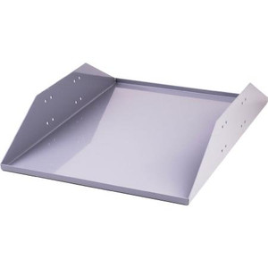 EDC 19" rack mount battery shelf. Rated for 400 lbs. 17-1/4"W x 22-1/2"D x 4"H .