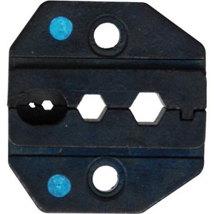 RF INDUSTRIES Die Set for RFA-4005 tool. Cavities: .042, .068, .184, .213. For RG58/U and RG174/U connectors. For use with RFA-4005 crimp tool.