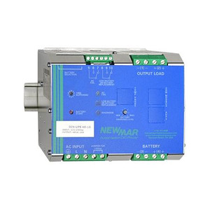 NEWMAR 48VDC 10Amp power system. Power supply battery charging and status monitoring. DIN mount.