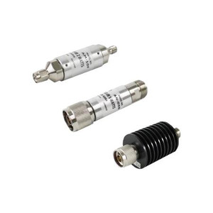 MICROLAB DC to 3.0 GHz Fixed Attenuator- AM Series. 5W Av. /500W Peak Power. 6 dB nominal attenuation. NM to NF connectors