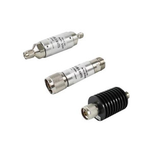 MICROLAB DC to 3.0 GHz Fixed Attenuator- AM Series. 5 watt power rating. 10dB nominal attenuation. NM to NF connectors