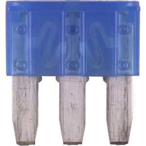 BUSSMANN Micro ATL 3 Blade Fuse, 15 Amps, Blue, 5 Pack.