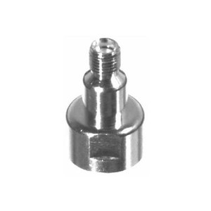 RF INDUSTRIES SMA female coax fitting for use or replacement in a Unidapt kit. White bronze.