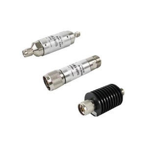 MICROLAB DC to 3.0 GHz Fixed Attenuator- AM Series. 2 watt power rating. 10dB nominal attenuation. NM to NF connectors