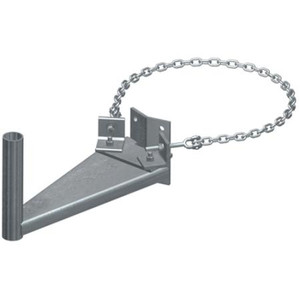 MICROFLECT 2' Standoff chain mount for GPS Antenna. Round poles only. Provides a 2 3/8" X 9" OD Mounting area for small antenna. Fits 6.5" - 36" OD pole.