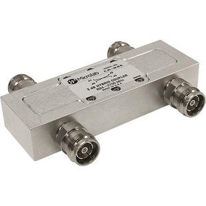 MICROLAB 3db Hybrid Coupler. Multi-Band 698-2700 Mhz. 30dB isolation. N Female connectors. Single and Multi-band ranges. Outdoor finish.