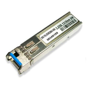 SIGNAMAX 1.25 Gbps CWDM fiber SFP, singlemode LC Simplex. GigE 10km distance over 1310nm, 1490nm receive wavelength.