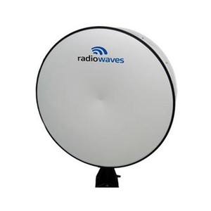 RADIO WAVES 4' 10.7-11.7 GHz Parabolic Dual Dish Antenna with CPR90G interface, 40.2 dBi mid-band