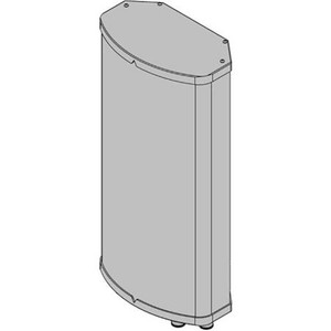 AMPHENOL 696-960/1695-2700 MHz Tri Band Panel antenna. +/- 45 deg pol. 10.5/14.0 dBi gain. (6) 7/16 DIN Female connectors. Mounting kit not included.