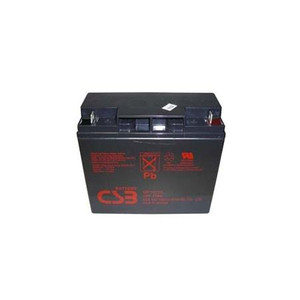 ALPHA 181-025-10 Battery, 12V, 17Ah, Standard Life General Purpose VRLA (AGM), Top Terminal