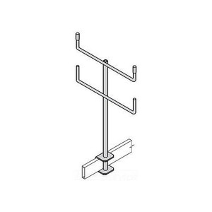 COOPER B-LINE Yellow Power/Signal Cable Support for 2" Runway