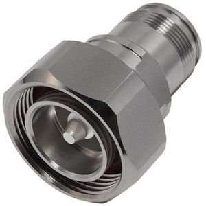 RF INDUSTRIES PIM Adapter, 7/16 DIN Male to 4.3-10 DIN Female, -160dBc.