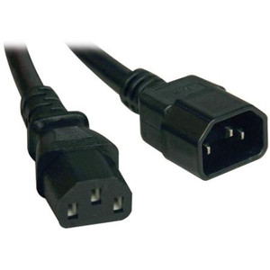 TRIPP LITE 6' AC Extension Cord, C14 to C13 UL Listed.
