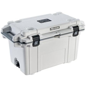 PELICAN 20.30 x 36.00 x 21.00 in 70 quart White/Gray Cooler.